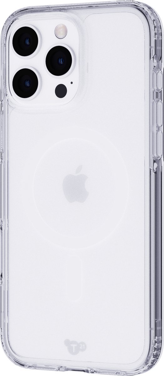Tech21 Evo Clear - iPhone 16 Pro Max hoesje - Schokbestendig telefoonhoesje - Geschikt voor MagSafe - Transparant - 3,6 meter valbestendig