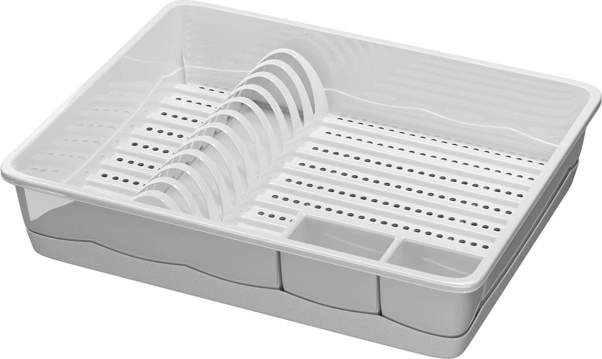 Goedkoopste Afdruiprek kunststof BPA-vrij Made in EU - wit - groot formaat - keuken afdruiprek afdruiprek curver