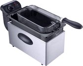 Bol.com Happy Frites Tradition elektrische friteuse - afneembare container - 3 l - vermogen 2000 W - roestvrij staal - kopen - a... aanbieding
