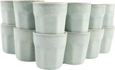 Tasses à expresso OTIX - Set de 12 - Tasses à café - 80 ml - Mugs - Faïence - ORME