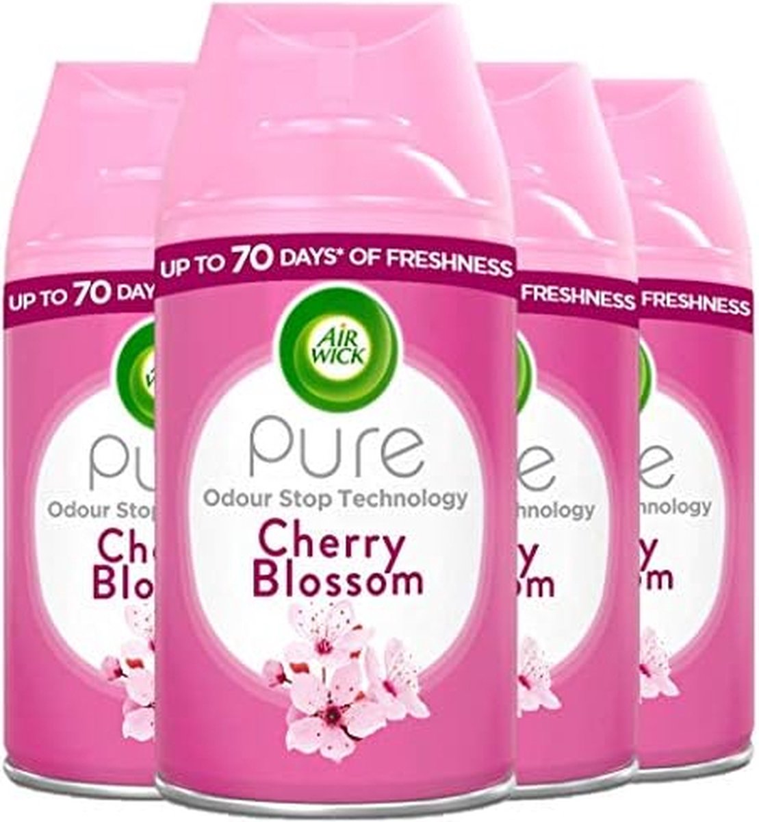Goedkoopste Air Wick Freshmatic Automatische Spray Luchtverfrisser - Cherry Blossom - 4 x 250ml