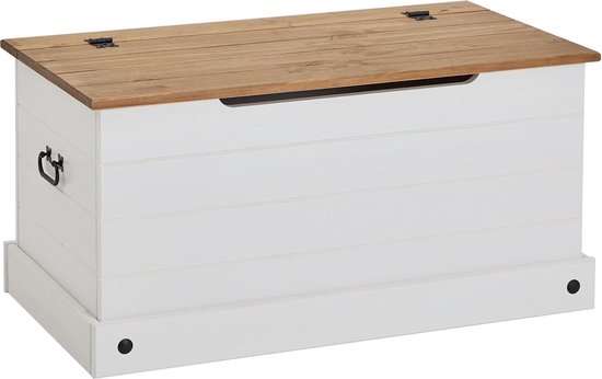 Coffre à couvertures Lexium - Coffres à couvertures pour chambre à coucher - Coffres à couvertures pour le salon - Coffre à couvertures d'intérieur - Coffre à jouets - Coffre de rangement