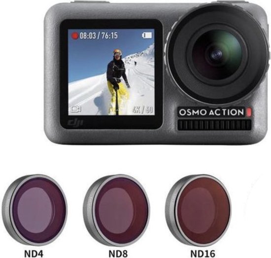 DJI Osmo Action 6 - ND Filter Set DJI Osmo Action 6 - ND Filter Set