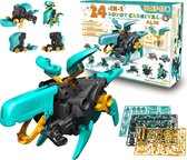 PLAY IT Alin de Robot Bouwpakket 24in1 - Educatief Montessori Speelgoed