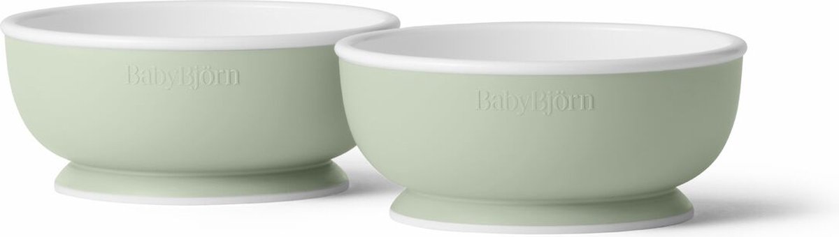 Goedkoopste BabyBjörn Baby kommetje duopak - Pastelgroen