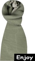 Foulard -vert-oblong -foulard fin -100% coton