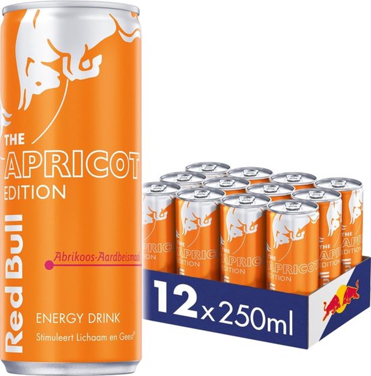 Goedkoopste Red Bull | Summer Edition Aardbei Abrikoos 12x 250 ml (voordeel verpakking