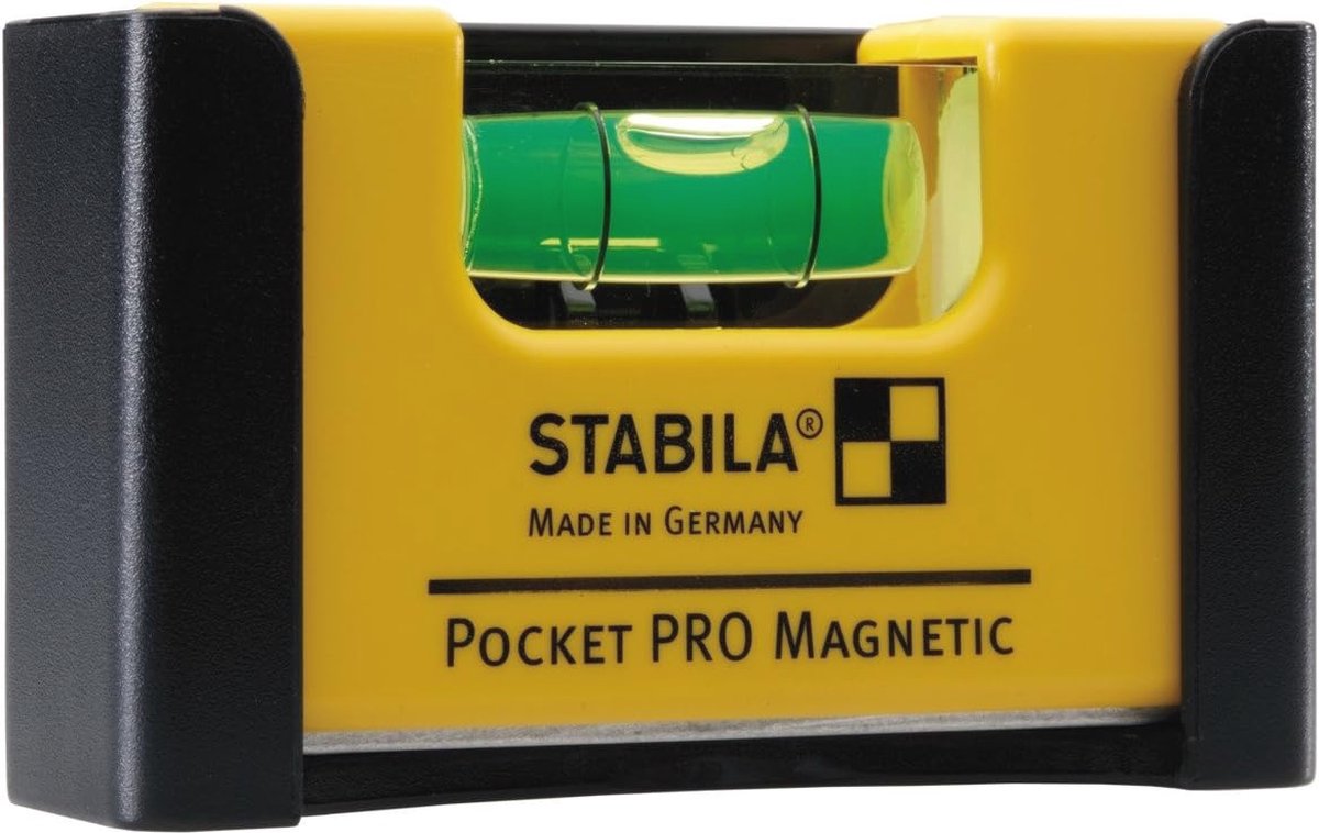 Mini-waterpas met Magneten - 7 cm Compacte Waterpas voor Nauwkeurige Metingen