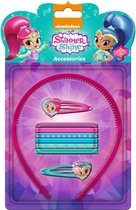 Nickelodeon Haaraccessoires Shimmer And Shine 9-delig Roze