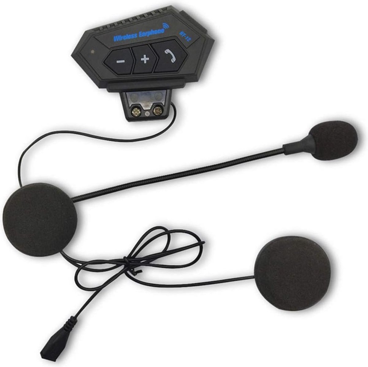 Bluetooth Helm Headset met Ruisonderdrukking en Handsfree Functies voor Motorfiets