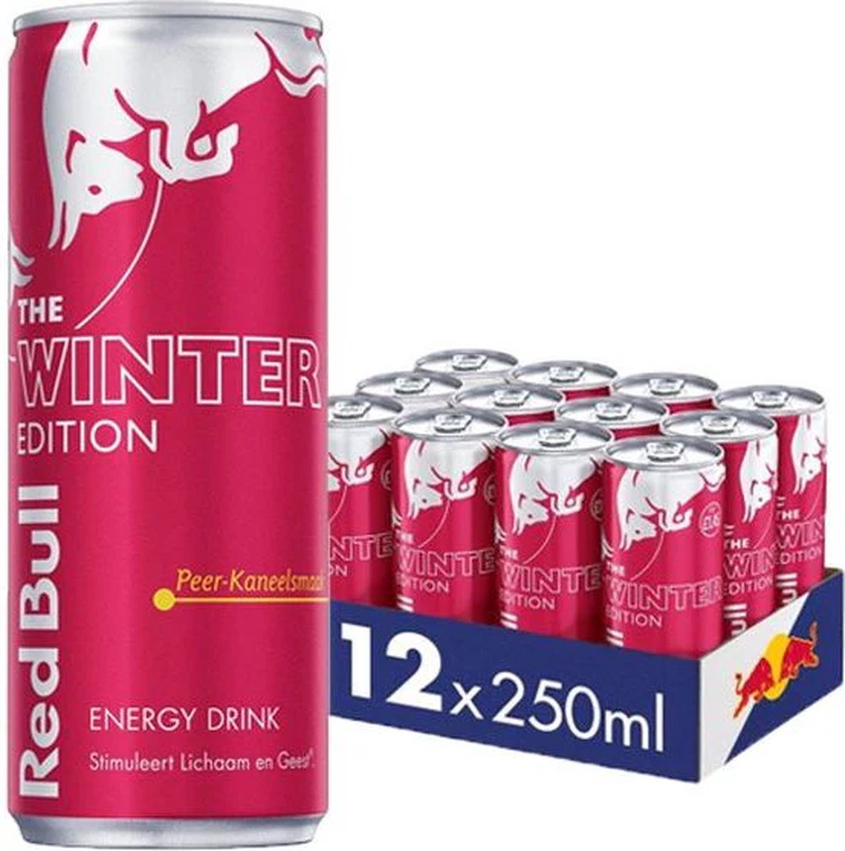 Goedkoopste Red Bull | Winter Edition (Peer Kaneel) - 12 x 250 ml (voordeel verpakking