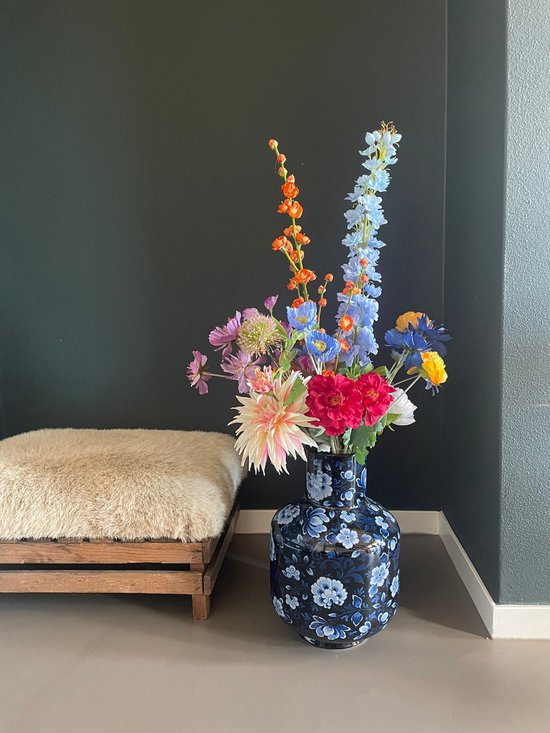 Bouquet de fleurs en soie - Splendeur de fleurs colorées