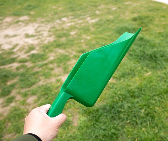 Dakgootschep - Dakgootreiniging - Afwatering dak - Dakgoottrekker - Herfst - Blad verwijderen - Bladeren - Dakgoot - Goot - Schep - Reinigen - Reiniger - Regen - Hemelwater van Green Arrow — afbeelding 3