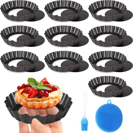 Guardini bak- en serveervormen, 9 cm, 2-delige set