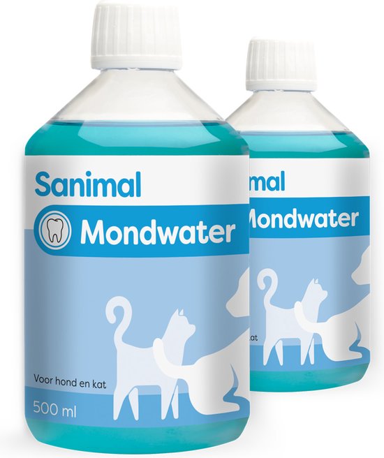 Sanimal Mondwater - Gebitsverzorging - 250 ml