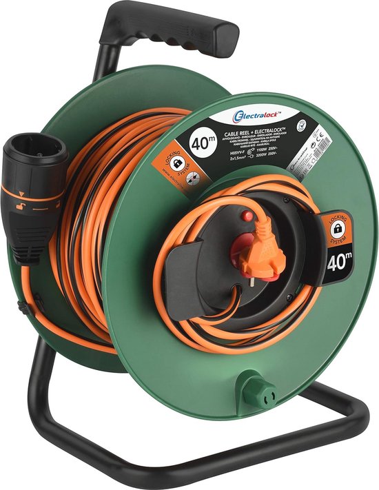 Kabelhaspel 220V - Jacobs Gereedschappen