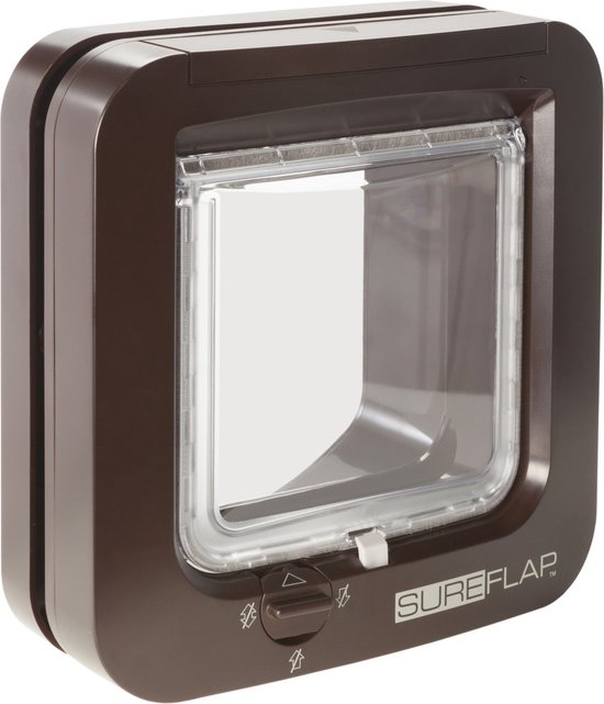 SureFlap Microchip - Kattenluik - Bruin - 12 x 14 cm