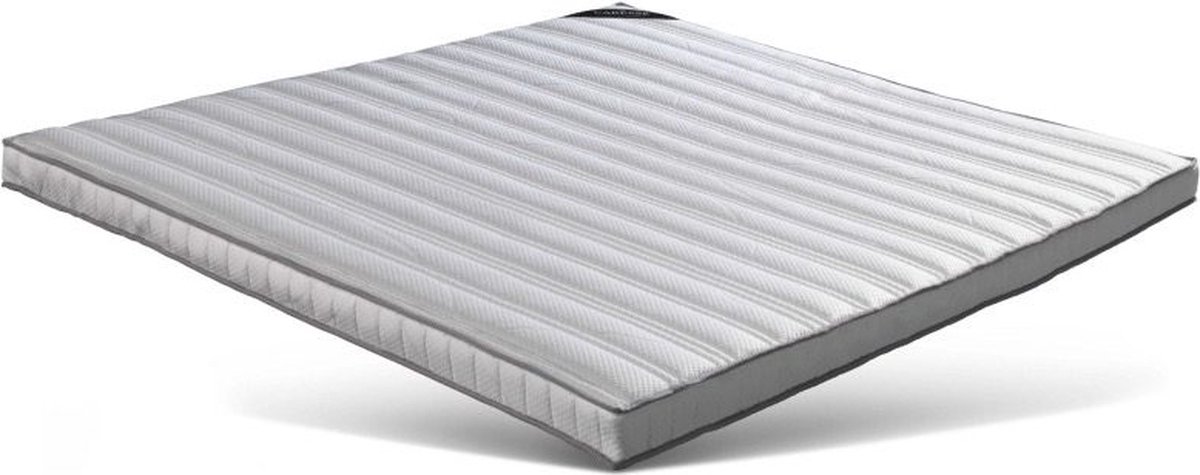 Caresse Topper 160x200 - Active-air - Pocket - Hybride - Caresse 815 - 11 cm dik - Anti allergisch wit