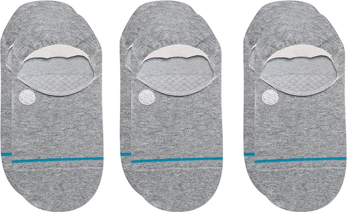 Stance unisex casual 3P footies icon Grijs