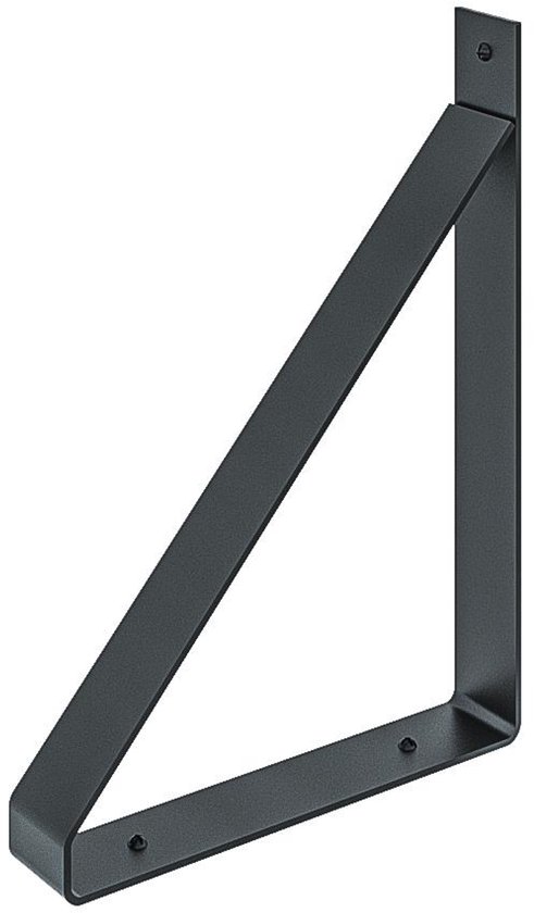 Gorillz Wagon 38 - Porte-tablettes industriels - Acier noir - 2 pièces