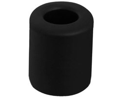 Deurstopper (3 cm diameter, 3,5 cm hoogte, zwart)