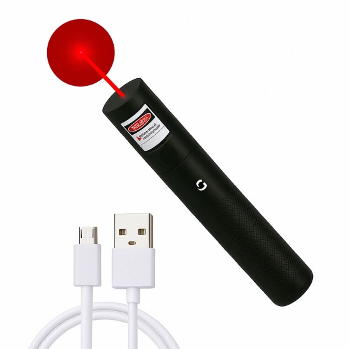 Professionele Laserpen | USB | Oplaadbaar - Rood - Laserlampje - Laserpointer Kat - Laser - USB Rechargeable - CE Certificaat - Laser-pointer Lange Afstand, Laser-pointer Pen, TV Led Lcd - AA Batterijen - Batterijen inbegrepen