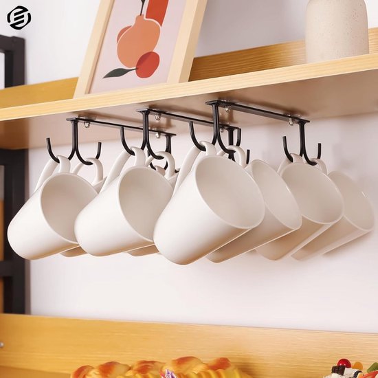 Mokkenhouder - Mokkenrek Staand - Kopjes Rek - Bekerrek