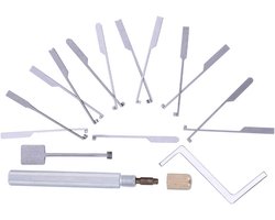 15-Delige Lockpick Set voor Beginners en Professionele Slotenmakers - Gereedschap voor Open Double-End Sloten