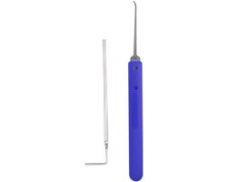Professionele Lock Pick Set voor Beginners - Draagbare 2-delige RVS Lockpicking Toolkit