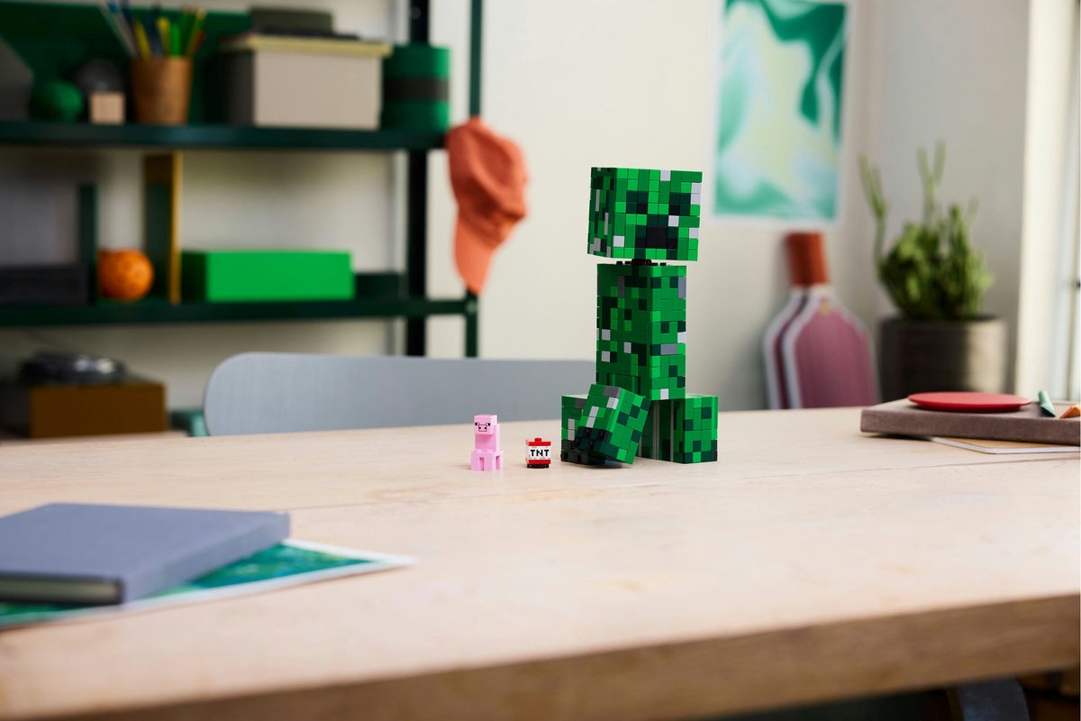 LEGO Minecraft De Creeper Actiefiguur Bouwpakket - 21276 – foto 3