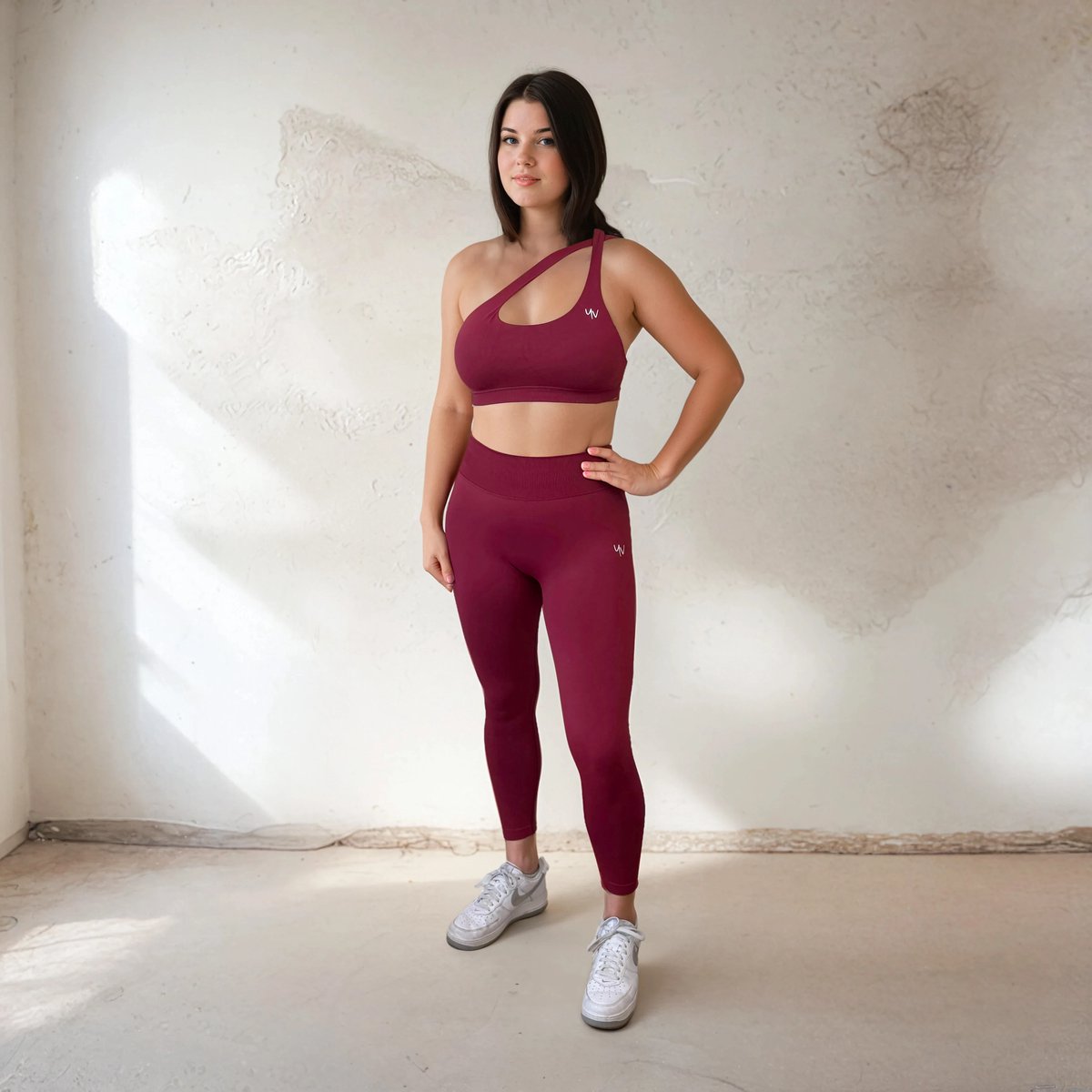 YV SPORT Sportlegging dames Verona - Seamless - Premium kwaliteit - Squat-proof - Lichte scrunch bij de billen - Perfect fit - Stevige tailleband - Optimale bewegingsvrijheid - Ademend en comfortabel - Sportkleding dames - Rood - L