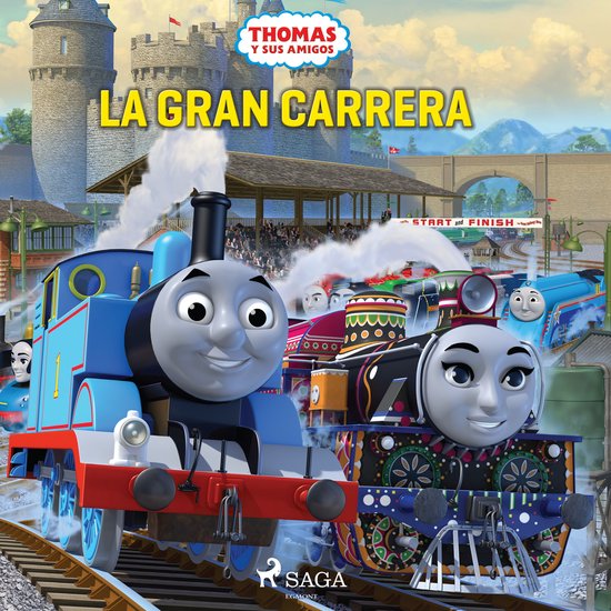Thomas y sus amigos - La gran carrera - cover