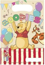 Winnie The Pooh Uitdeelzakjes Feest 23x16,5cm 6 stuks
