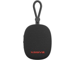 Mini Speaker Bluetooth 5.3 - 12+ Uur Afspeeltijd - Spatwaterbestendig - Draadloze Speakers Klein - Zwart