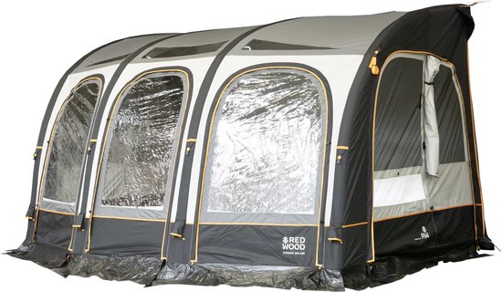 Redwood - Voortent - Torano 390 Air Voortent - Lichtgrijs - B390 X L X H250