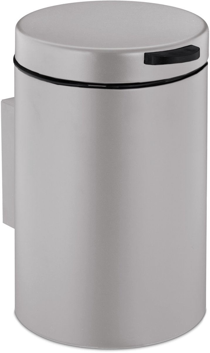 Afvalbakje 3 l - hangend - softclose - binnenemmer - badkamer - beige