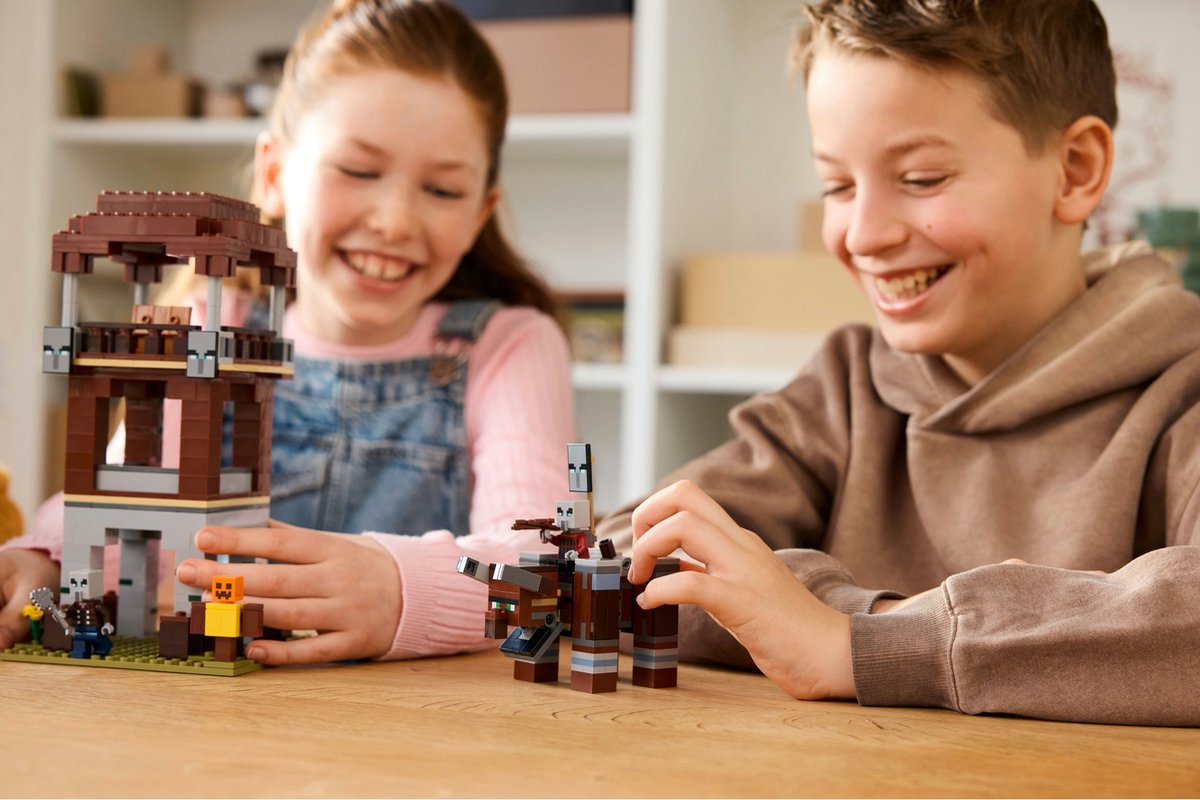LEGO Minecraft De Plunderaar Buitenpost en Verwoester Bouwpakket - 21278 – foto 6