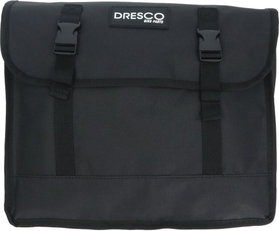 Dresco Dubbele Fietstas Basic Zwart 30 Liter