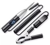 Digitale Spanningsmeter met LED Display – Spanningsdetector voor Auto Onderhoud – Testerpen met Sonde voor Diagnose & Reparatie