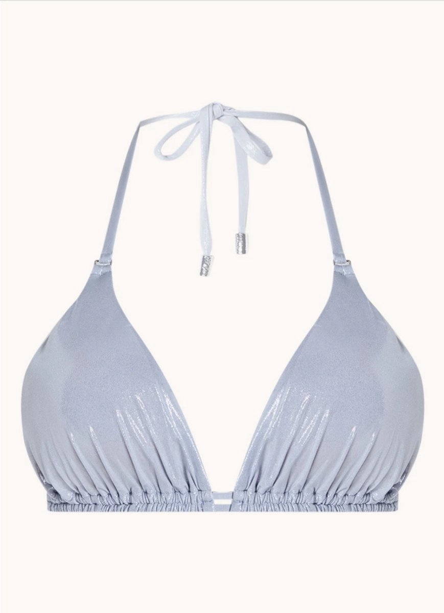 Beachlife Metallic Silver bikinitopje- Maat 70B