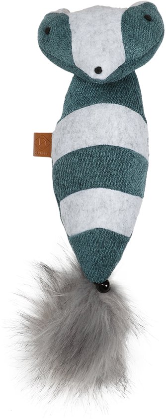 Kattenspeelgoed Rocco Trappelkussen Wasbeer