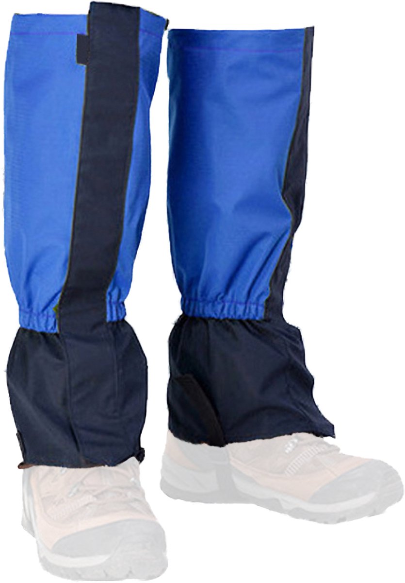 Somstyle Waterdichte Gamaschen Verstelbare Gaiters Beenkappen voor Kinderen Wandelschoenen Accessoires Blauw