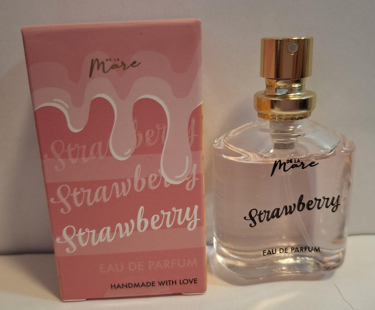 De La Mare Strawberry - Aardbei Geur - For Women Eau de Parfum 15 ml