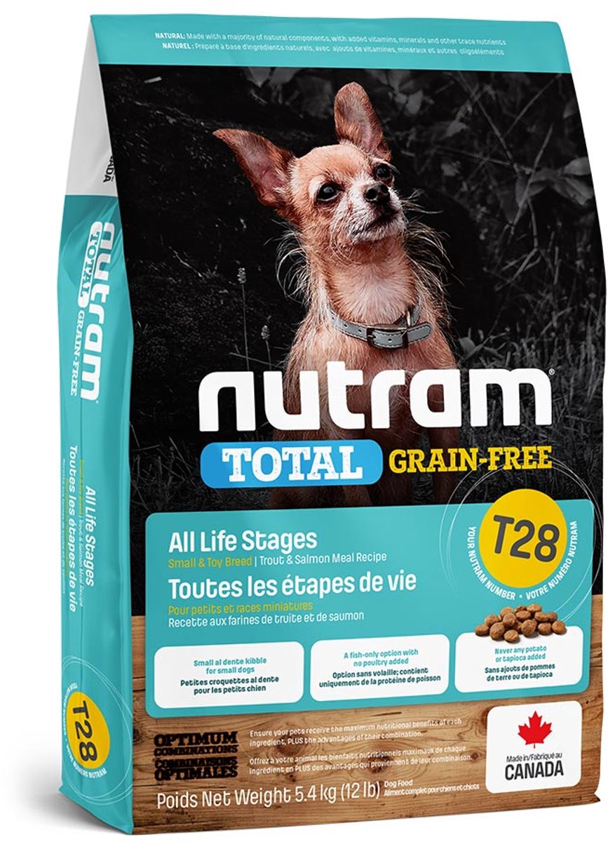 Nutram Nutram Grain Free Small Breed Salmon & Trout T28 5,4kg