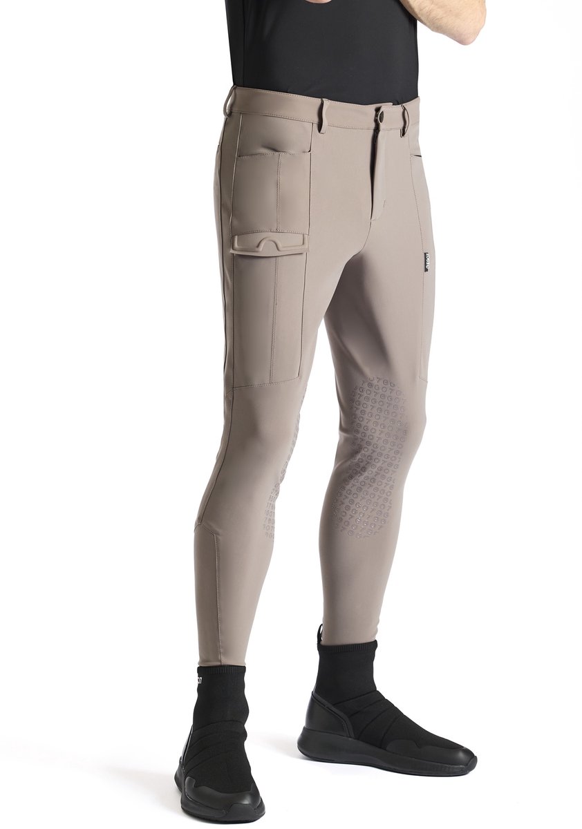 Ego7 Rijbroek Embossed Knie Grip Heren One size