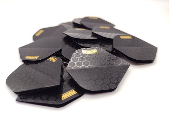 ABC Darts - Dart Flights - Pentathlon Gold Foiled Sands - 6 sets van Merkloos — afbeelding 4
