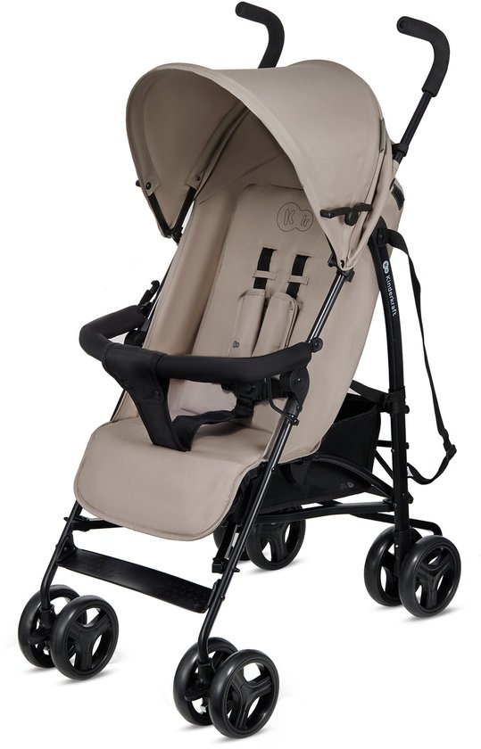 Kinderkraft TIK Lichtgewicht Buggy - Inklapbare Reisbuggy Vanaf 6 Maanden Tot 17kg, Groene Kleur