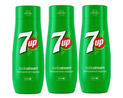 Set van 3 SodaStream 3x 7UP concentraten
