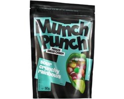 Munch punch Freeze Dried - Sour crunchy rainbows - 100 gram - Snoep - TikTok - Crunch