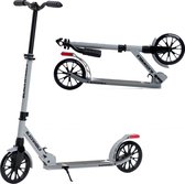BLACKWHEELS ZOOM Foldable Scooter - Opvouwbare Step - Voor volwassenen - ABEC-7 - 200 mm PU Wheels - Voetrem - Grijs